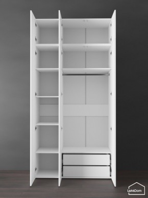 Шкаф с антресолью Linnea MHR-3POA-2 2450х1200х510 (Белый-М 11.1.2) в Ижевске - izhevsk.mebel24.online | фото 6