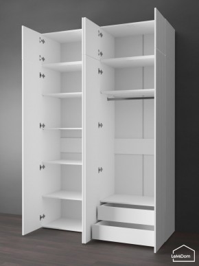 Шкаф с антресолью Linnea MHR-4POA-2 2450х1600х510 (Белый-М 11.1.1) в Ижевске - izhevsk.mebel24.online | фото 6