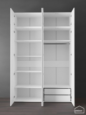 Шкаф с антресолью Linnea MHR-4POA-2 2450х1600х510 (Белый-М 11.1.2) в Ижевске - izhevsk.mebel24.online | фото 5