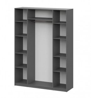 Шкаф ШК-5 (1600) Графит серый в Ижевске - izhevsk.mebel24.online | фото 3