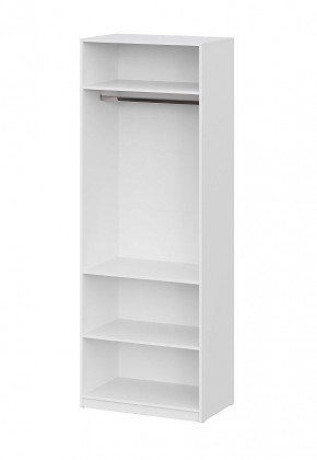 Шкаф ШК-5 + 2 полки (800) Белый текстурный в Ижевске - izhevsk.mebel24.online | фото 3