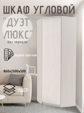Шкаф угловой Дуэт Люкс без зеркала в Ижевске - izhevsk.mebel24.online | фото
