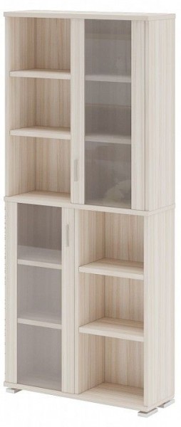 Шкаф-витрина Домино ПУ-30-2-ФС в Ижевске - izhevsk.mebel24.online | фото 2