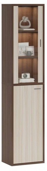 Шкаф-витрина Домино СУ(ш1в2)+1ФГ+1ФС в Ижевске - izhevsk.mebel24.online | фото 2