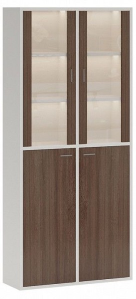 Шкаф-витрина Домино СУ(ш2в2)+2ФС+2ФГ в Ижевске - izhevsk.mebel24.online | фото 2