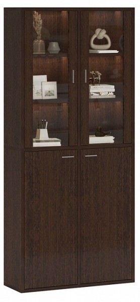 Шкаф-витрина Домино СУ(ш2в2)+2ФС+2ФГ в Ижевске - izhevsk.mebel24.online | фото 3