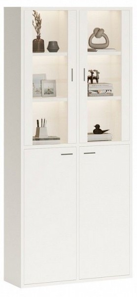 Шкаф-витрина Домино СУ(ш2в2)+2ФС+2ФГ в Ижевске - izhevsk.mebel24.online | фото 2