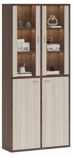 Шкаф-витрина Домино СУ(ш2в2)+2ФС+2ФГ в Ижевске - izhevsk.mebel24.online | фото 2