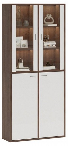 Шкаф-витрина Домино СУ(ш2в2)+2ФС+2ФГ в Ижевске - izhevsk.mebel24.online | фото 2