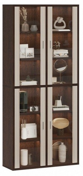Шкаф-витрина Домино СУ(ш2в2)+4ФС в Ижевске - izhevsk.mebel24.online | фото 2