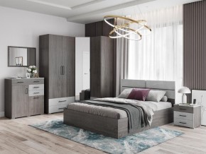 Спальня Теана Ясень Анкор темный/Мрамор лайт в Ижевске - izhevsk.mebel24.online | фото