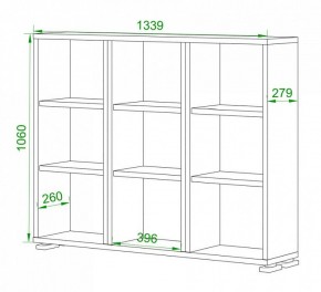 Стеллаж Домино нельсон ПУ-60-1 в Ижевске - izhevsk.mebel24.online | фото 2