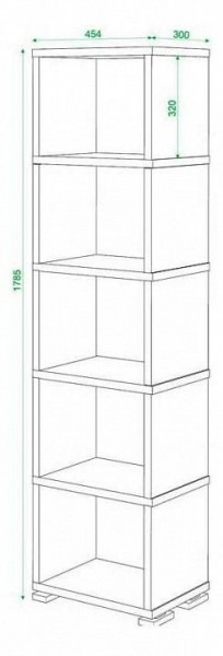 Стеллаж Домино СБ-15/5 в Ижевске - izhevsk.mebel24.online | фото 3