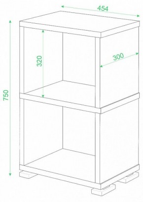 Стеллаж-колонка Домино СБ-15/2 в Ижевске - izhevsk.mebel24.online | фото 2