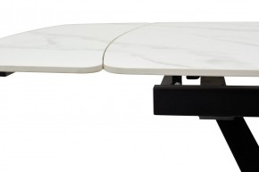 Стол ALATRI 120 MATT WHITE MARBLE SOLID CERAMIC / BLACK, ®DISAUR в Ижевске - izhevsk.mebel24.online | фото 5