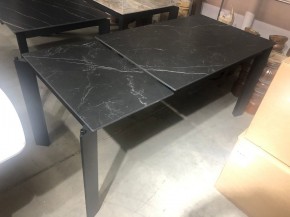Стол CORNER 120 MATT BLACK MARBLE SOLID CERAMIC / BLACK, ®DISAUR в Ижевске - izhevsk.mebel24.online | фото 12