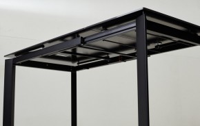 Стол CORNER 120 MATT BLACK MARBLE SOLID CERAMIC / BLACK, ®DISAUR в Ижевске - izhevsk.mebel24.online | фото 2