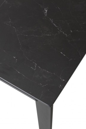 Стол CORNER 120 MATT BLACK MARBLE SOLID CERAMIC / BLACK, ®DISAUR в Ижевске - izhevsk.mebel24.online | фото 5
