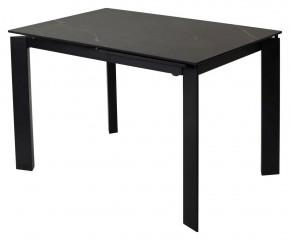 Стол CORNER 120 MATT BLACK MARBLE SOLID CERAMIC / BLACK, ®DISAUR в Ижевске - izhevsk.mebel24.online | фото 9