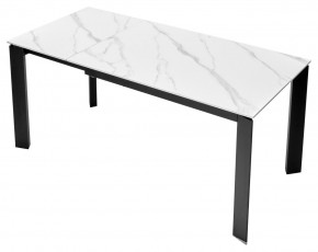 Стол CORNER 120 MATT WHITE MARBLE SOLID CERAMIC / BLACK, ®DISAUR в Ижевске - izhevsk.mebel24.online | фото 7