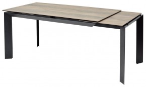 Стол CREMONA 180 KL-61 Под дерево, итальянская керамика / черный каркас, ®DISAUR в Ижевске - izhevsk.mebel24.online | фото 7