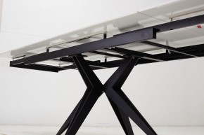 Стол FORIO 160 MATT WHITE MARBLE SOLID CERAMIC / BLACK, ®DISAUR в Ижевске - izhevsk.mebel24.online | фото 4