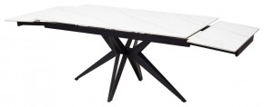Стол FORIO 160 MATT WHITE MARBLE SOLID CERAMIC / BLACK, ®DISAUR в Ижевске - izhevsk.mebel24.online | фото 8