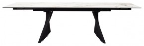 Стол IVAR 180 MARBLES KL-188 Контрастный мрамор, итальянская керамика, ®DISAUR в Ижевске - izhevsk.mebel24.online | фото 2