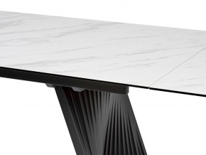Стол IVAR 180 MARBLES KL-99 Белый мрамор, итальянская керамика/серый, ®DISAUR в Ижевске - izhevsk.mebel24.online | фото 8