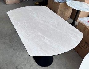 Стол KAI 140 TL-109 поворотная система раскладки, испанская керамика / Темно-серый / Черный, ®DISAUR в Ижевске - izhevsk.mebel24.online | фото 7