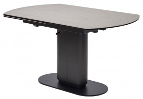 Стол KAI 140 TL-110 поворотная система раскладки, испанская керамика / Темно-серый / Черный, ®DISAUR в Ижевске - izhevsk.mebel24.online | фото 1