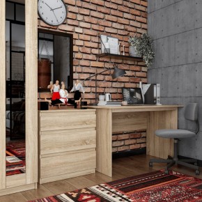 Стол КАСТОР письменный 120х65, цвет Дуб Сонома в Ижевске - izhevsk.mebel24.online | фото 3