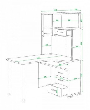 Стол компьютерный Домино СР-130 в Ижевске - izhevsk.mebel24.online | фото 5