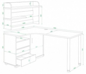 Стол компьютерный Домино СР-145М в Ижевске - izhevsk.mebel24.online | фото 2