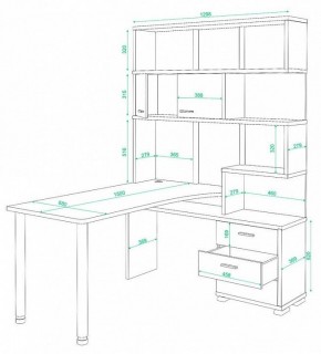 Стол компьютерный Домино СР-420/150 в Ижевске - izhevsk.mebel24.online | фото 2
