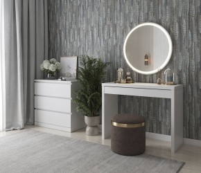 Стол косметический Энкель 100 белый в Ижевске - izhevsk.mebel24.online | фото 4