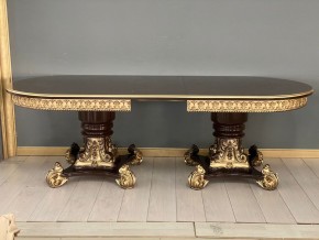 Стол овальный раскладной Изабелла (шпон) 2000(2400)*1100 в Ижевске - izhevsk.mebel24.online | фото