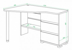 Стол письменный Домино СР-322С в Ижевске - izhevsk.mebel24.online | фото 2