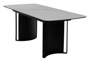 Стол RASMUS 160 TL-45 Белый мрамор, испанская керамика / черный каркас, ®DISAUR в Ижевске - izhevsk.mebel24.online | фото 4