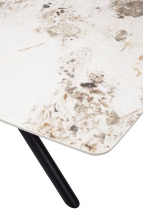 Стол RIVOLI 140 GLOSS LUXURY PANDORA SOLID CERAMIC / BLACK, ®DISAUR в Ижевске - izhevsk.mebel24.online | фото 8