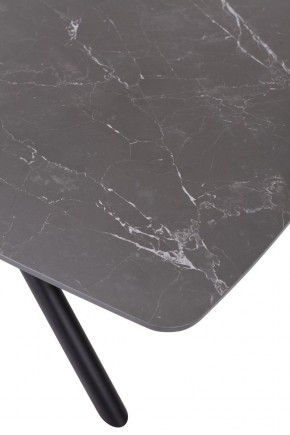 Стол RIVOLI 140 MATT BLACK MARBLE SOLID CERAMIC / BLACK, ®DISAUR в Ижевске - izhevsk.mebel24.online | фото 10