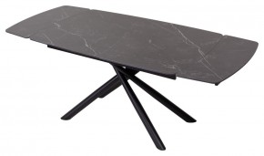 Стол RIVOLI 140 MATT BLACK MARBLE SOLID CERAMIC / BLACK, ®DISAUR в Ижевске - izhevsk.mebel24.online | фото 3