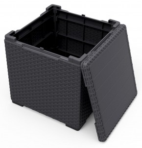 Стол с функцией хранения Виго (Vigo storage box) графит в Ижевске - izhevsk.mebel24.online | фото 3
