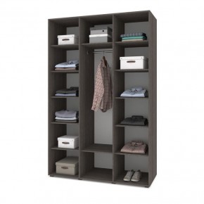 СТОУН С32 Шкаф 3-х створчатый (анкор темный/анкор светлый) в Ижевске - izhevsk.mebel24.online | фото 3