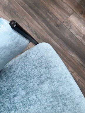 Стул ДИЛЛ, цвет RAIN 7 бриз, велюр / черный каркас М-City в Ижевске - izhevsk.mebel24.online | фото 4