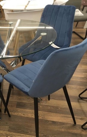 Стул FLIP пепельно-синий, велюр G108-66 М-City в Ижевске - izhevsk.mebel24.online | фото 2
