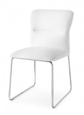 Стул FRIDA CB/1806-SK  MT.P77 CHROMED/  SKUBA S92 OPTIC WHITE в Ижевске - izhevsk.mebel24.online | фото 1