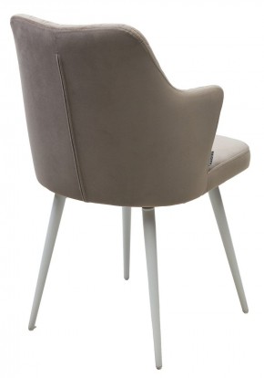Стул HERMAN 360 град. ЛАТТЕ #25, велюр / белый каркас М-City в Ижевске - izhevsk.mebel24.online | фото 5