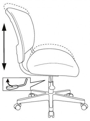 Стул компьютерный CH-W296NX/GF-LT в Ижевске - izhevsk.mebel24.online | фото 5