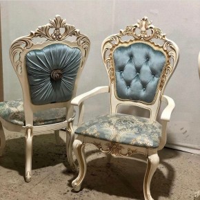 Стул Роза с каретной стяжкой и подлокотниками в Ижевске - izhevsk.mebel24.online | фото